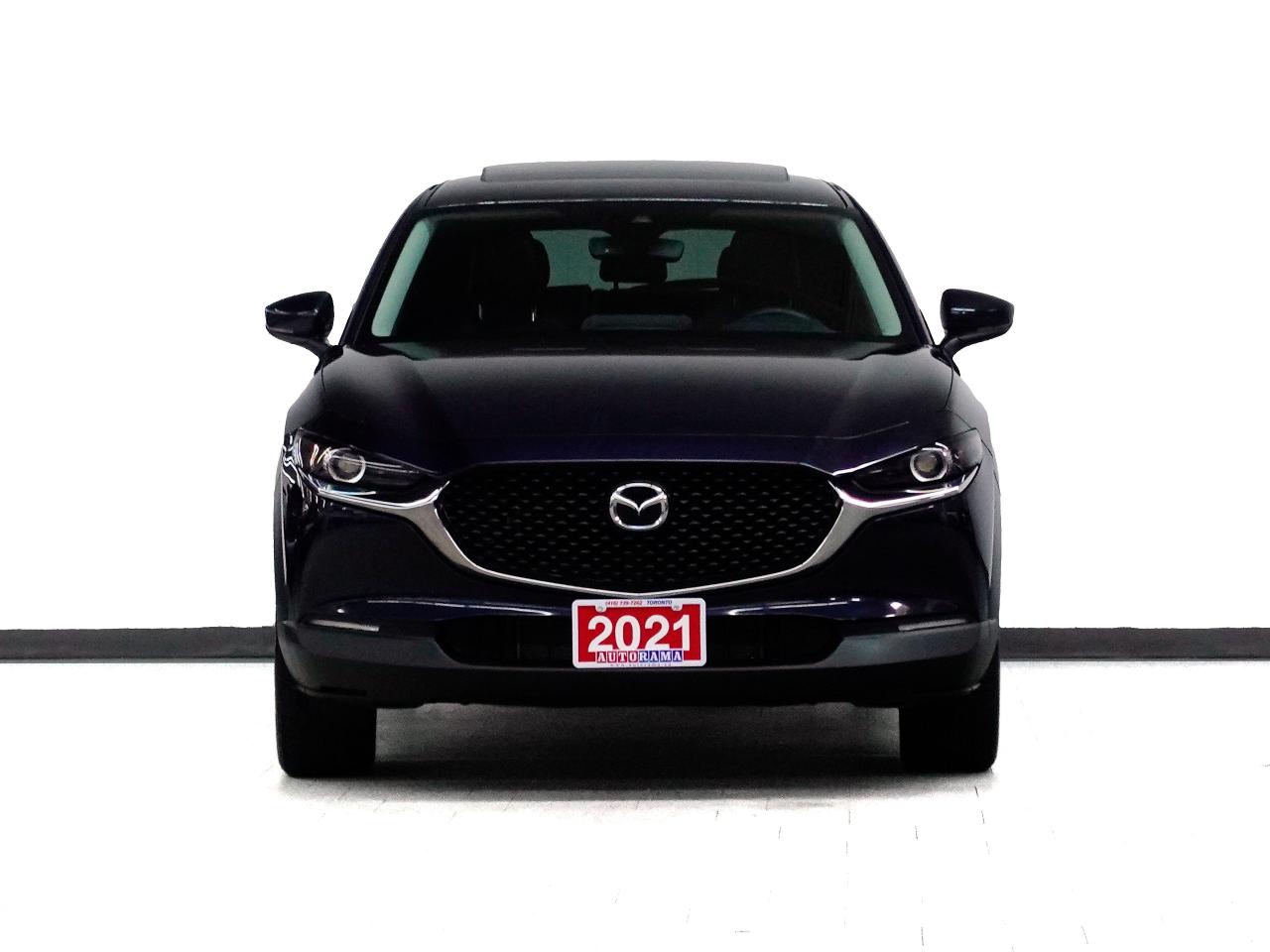 2021 Mazda CX-30 GS | AWD | Leather | Sunroof | ACC | BSM | CarPlay