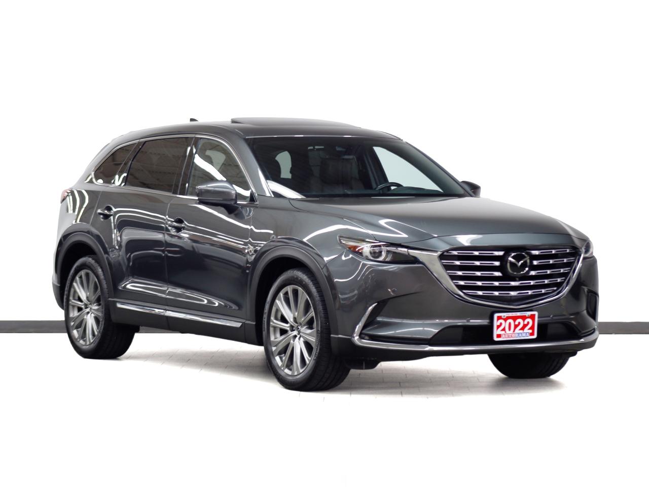 2022 Mazda CX-9 KURO | AWD | Nav | Red Leather | Sunroof | CarPlay