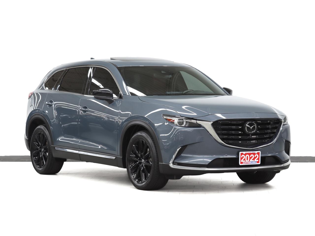 2022 Mazda CX-9 KURO | AWD | Nav | Red Leather | Sunroof | CarPlay