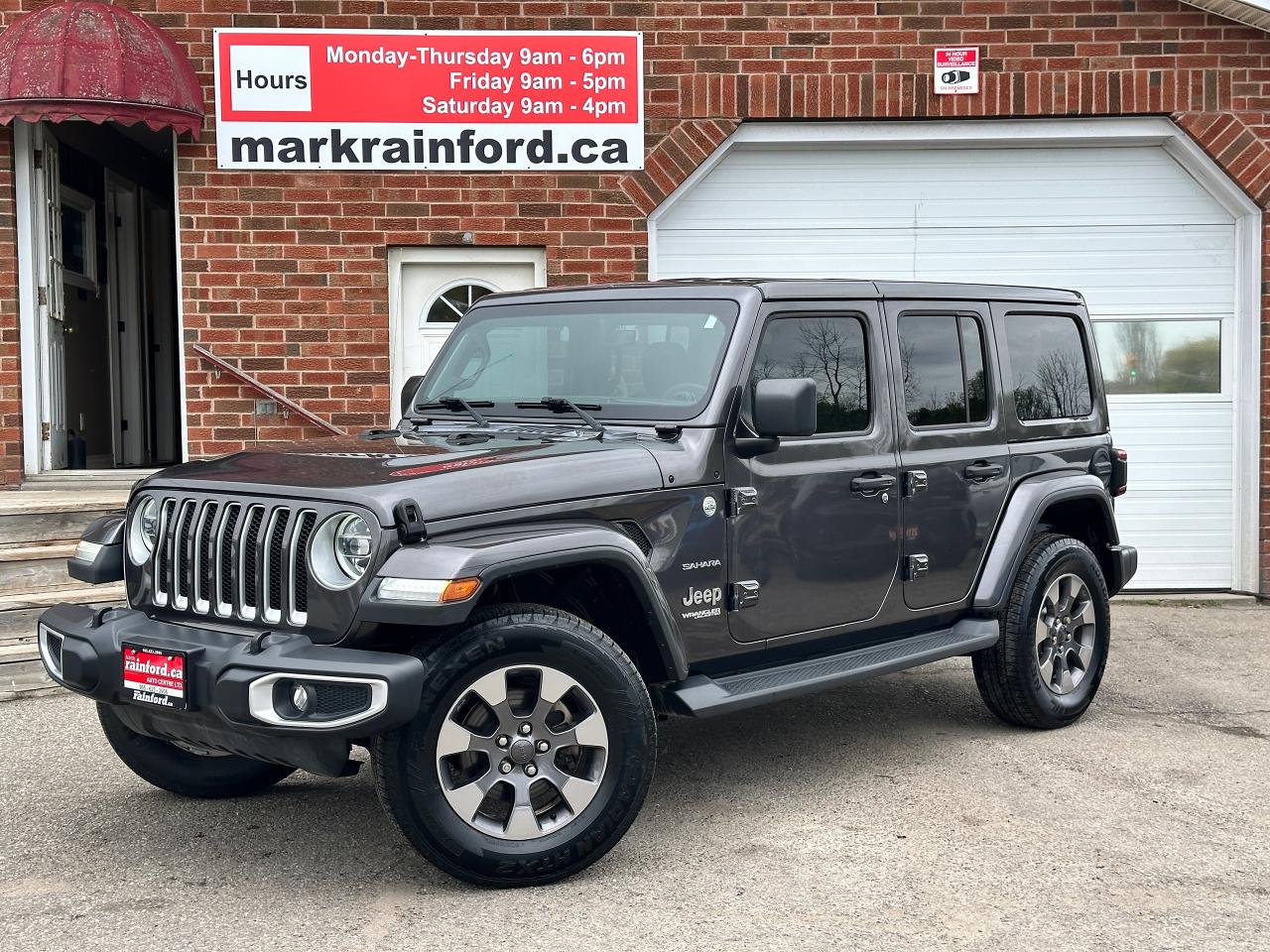 Used 2019 Jeep Wrangler Sahara 4x4 HTD LTHR 2Top CarPlay NAV BackupCam A/C for sale in Bowmanville, ON