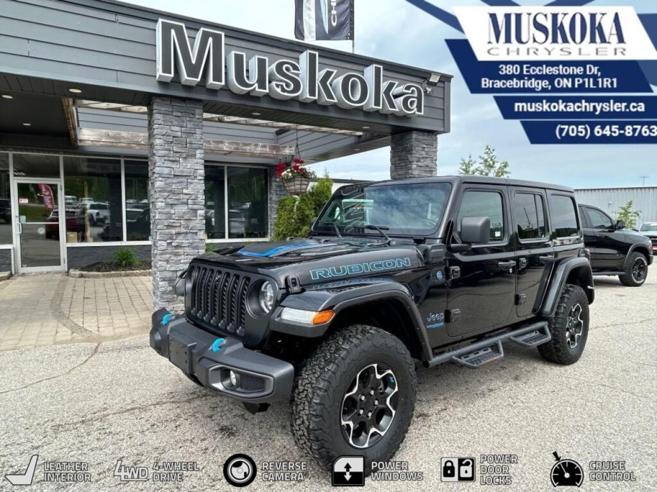 Used 2022 Jeep Wrangler 4xe Unlimited Rubicon for sale in Bracebridge, ON