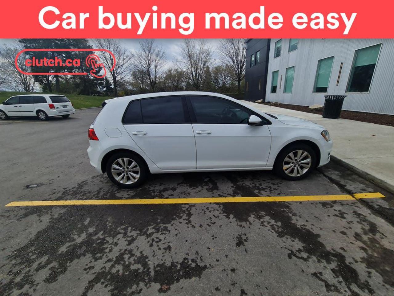 Used 2016 Volkswagen Golf Comfortline w/ Convenience Pkg w/ Apple CarPlay, Heated Front Seats, Rearview Cam for sale in Toronto, ON