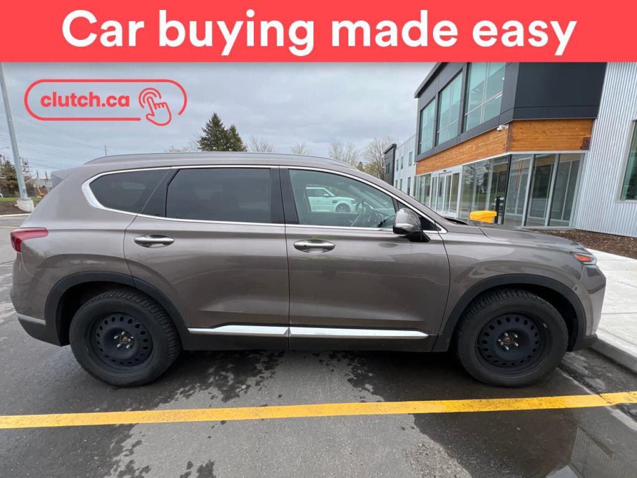 Used 2019 Hyundai Santa Fe Luxury AWD w/ Apple CarPlay, Heated Front Seats, Rearview Cam for sale in Toronto, ON