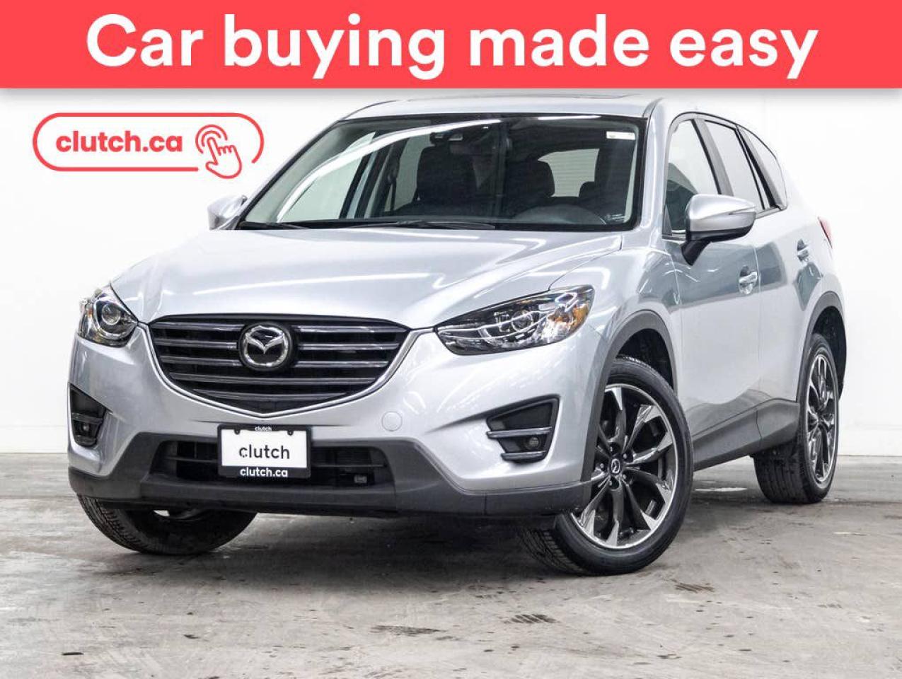 Used 2016 Mazda CX-5 GT AWD w/Tech Pkg w/Cruise Control, Heated Front Seats, Rearview Cam for sale in Toronto, ON