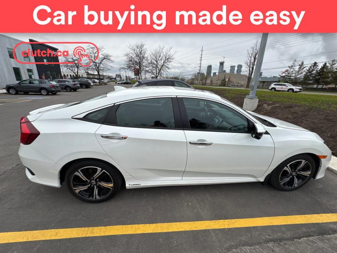 Used 2017 Honda Civic Touring w/ Apple CarPlay, Heated Front Seats, Rearview Cam for sale in Toronto, ON