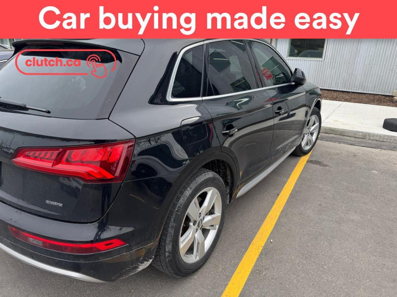 Used 2019 Audi Q5 Technik AWD w/ Apple CarPlay, Heated Front Seats, Rearview Cam for sale in Toronto, ON