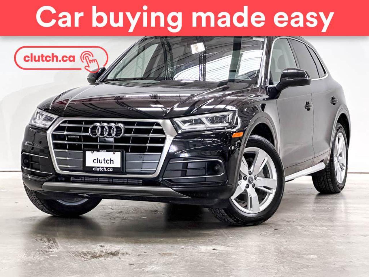 Used 2019 Audi Q5 Technik AWD w/ Apple CarPlay, Heated Front Seats, Rearview Cam for sale in Toronto, ON
