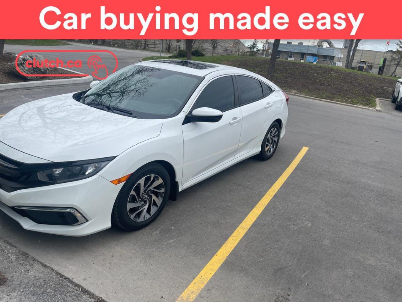 Used 2019 Honda Civic EX w/ Apple CarPlay, Heated Front Seats, Rearview Cam for sale in Toronto, ON