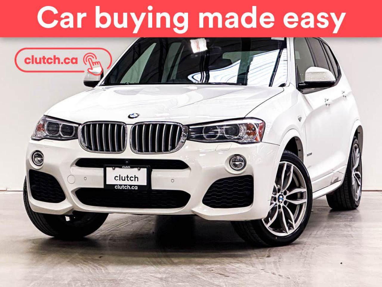 Used 2017 BMW X3 xDrive28i w/ Nav, Heated Front Seats, Rearview Cam for sale in Toronto, ON