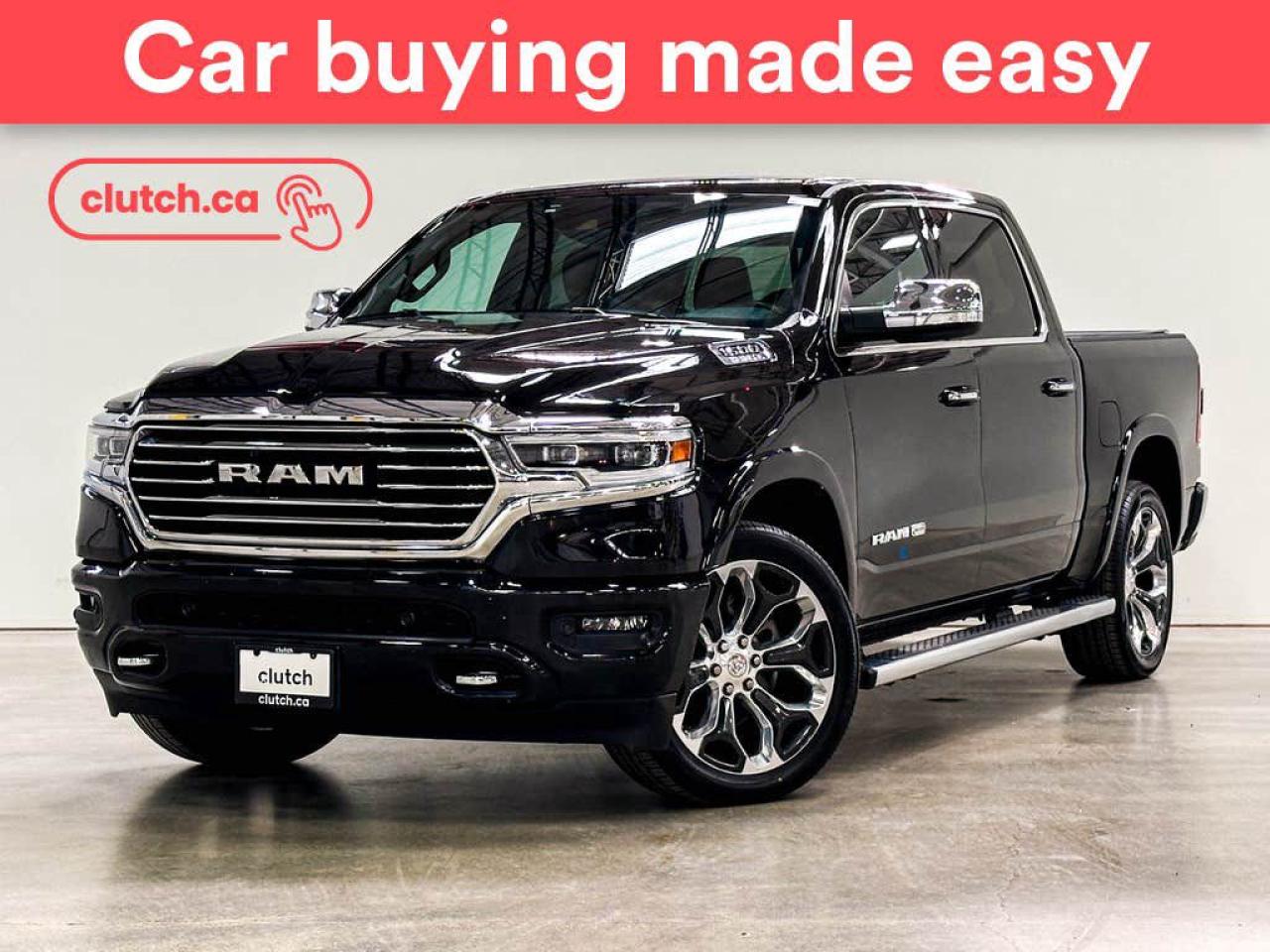 Used 2022 RAM 1500 Longhorn Crew Cab 4X4 w/ Nav, Heated Front Seats, Rearview Cam for sale in Toronto, ON