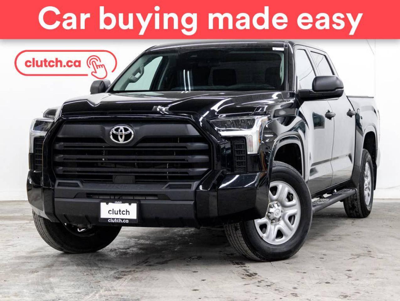 Used 2023 Toyota Tundra SR CREWMAX 4WD w/ Apple CarPlay & Android Auto, Rearview Cam, Climate Control for sale in Toronto, ON