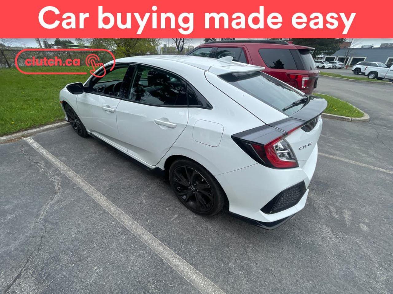 Used 2017 Honda Civic Sport w/ Apple CarPlay & Android Auto, Rearview Cam, Dual Zone A/C for sale in Toronto, ON