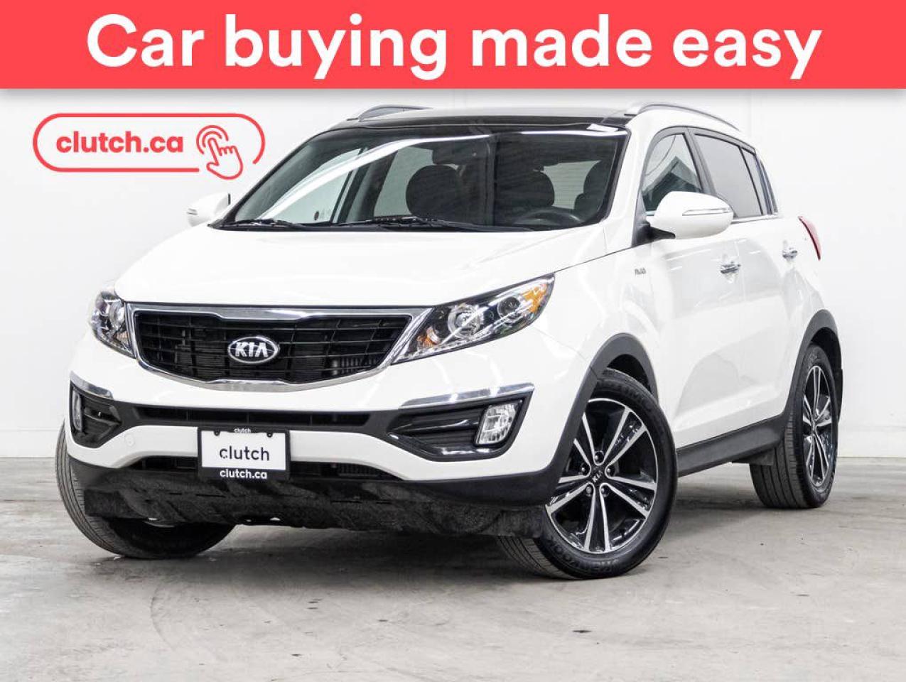 Used 2016 Kia Sportage SX AWD w/ Luxury Pkg w/ Front Heated Seats, Rearview Cam, Nav for sale in Toronto, ON