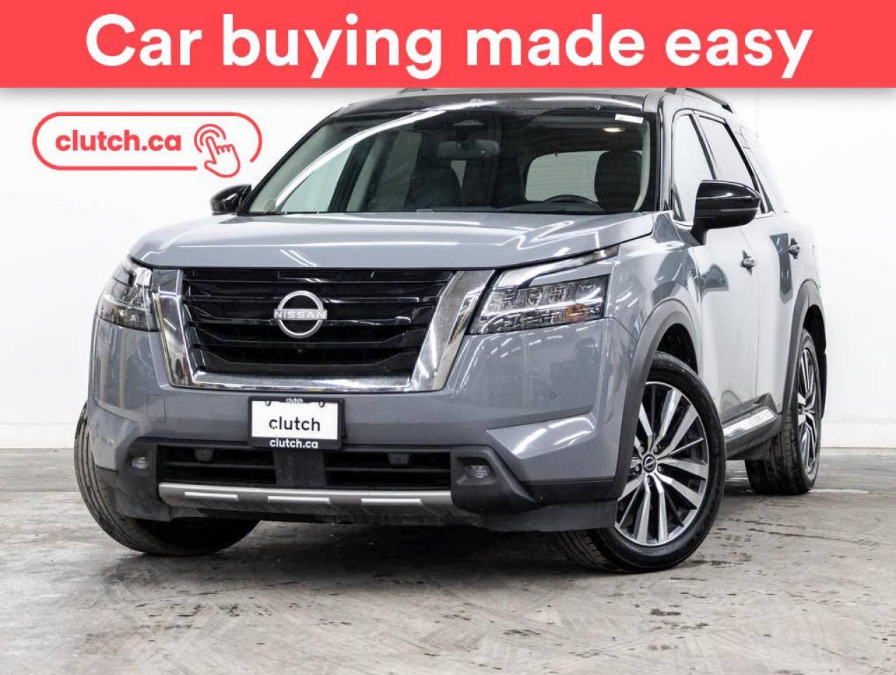 Used 2022 Nissan Pathfinder Platinum 4WD w/Apple CarPlay, Heated Front Seats, Backup Cam for sale in Toronto, ON