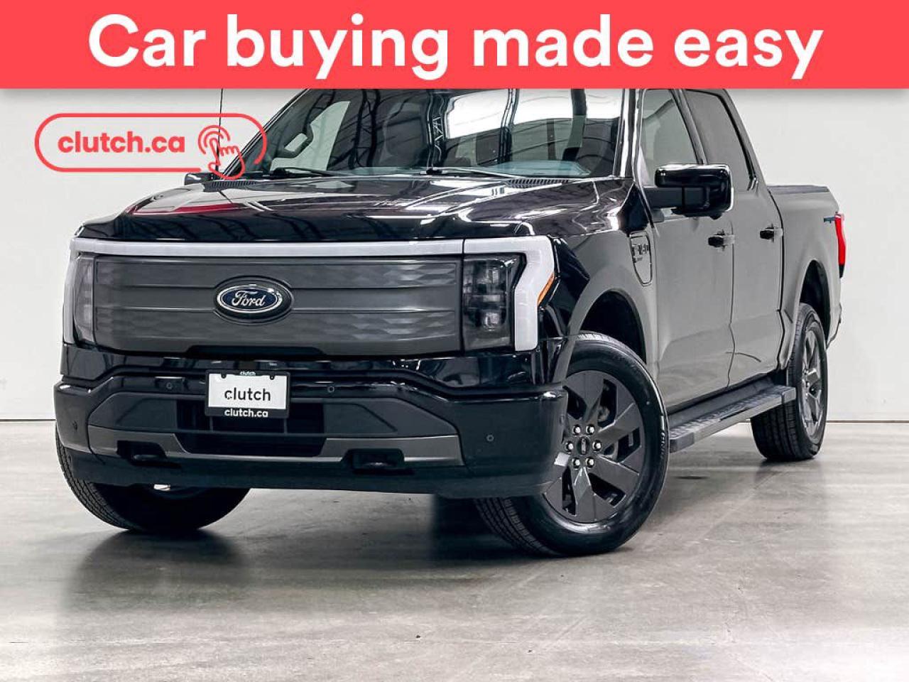 Used 2023 Ford F-150 Lightning Lariat 4WD SuperCrew w/ Apple CarPlay, Heated Front Seats, Rearview Cam for sale in Toronto, ON