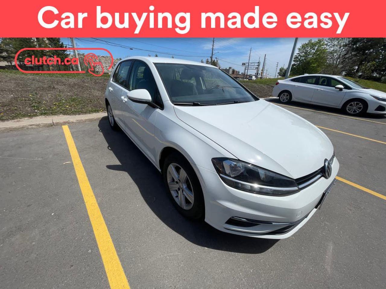Used 2021 Volkswagen Golf Comfortline w/ Apple CarPlay, Heated Front Seats, Rearview Cam for sale in Toronto, ON