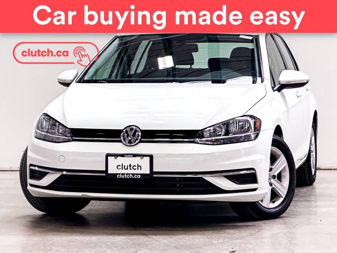 Used 2021 Volkswagen Golf Comfortline w/ Apple CarPlay, Heated Front Seats, Rearview Cam for sale in Toronto, ON