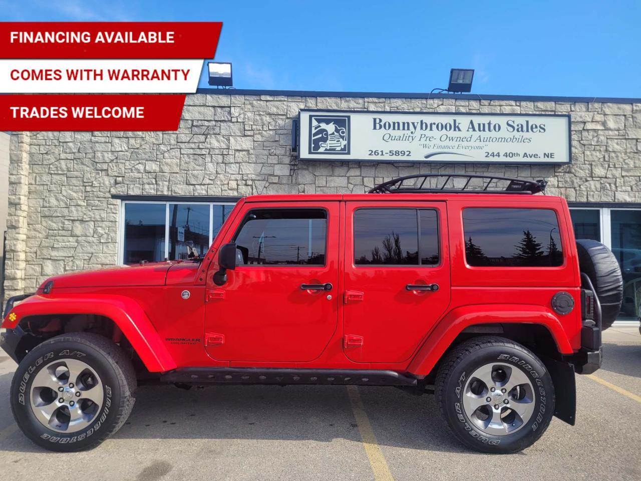 Used 2014 Jeep Wrangler Unlimited 4WD 4dr Sahara/LEATHER/BACK UP CAMERA/CAR STARTER for sale in Calgary, AB