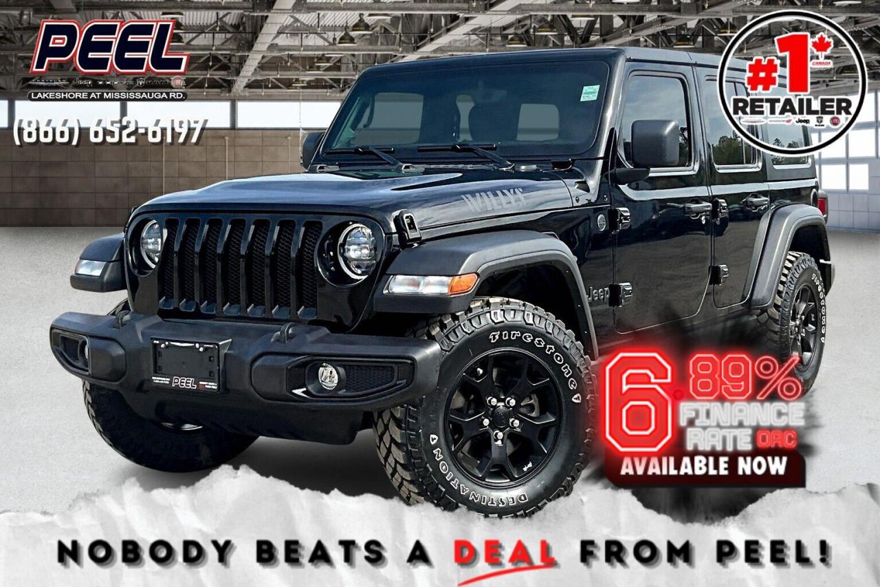 Used 2023 Jeep Wrangler Willys 4Dr | Cold Weather | Alpine | NAV | 4X4 for sale in Mississauga, ON