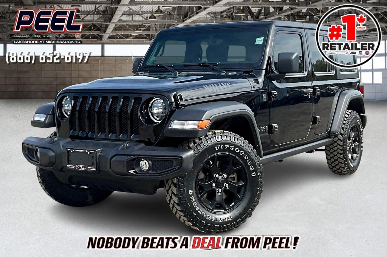 Used 2023 Jeep Wrangler Willys 4Dr | Cold Weather | Alpine | NAV | 4X4 for sale in Mississauga, ON