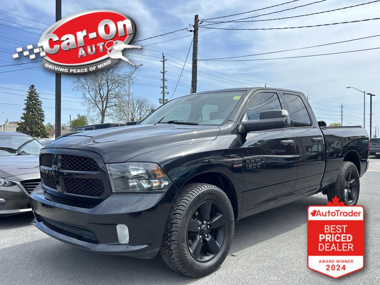 Used 2018 RAM 1500 EXPRESS 4X4| 5.7L V8| BLACK APPEARANCE| LOW KMS for sale in Ottawa, ON