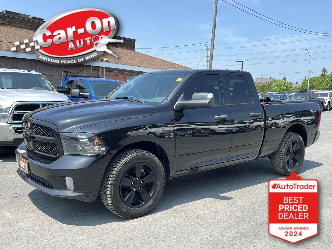 Used 2018 RAM 1500 EXPRESS 4X4| 5.7L V8| BLACK APPEARANCE| LOW KMS for sale in Ottawa, ON