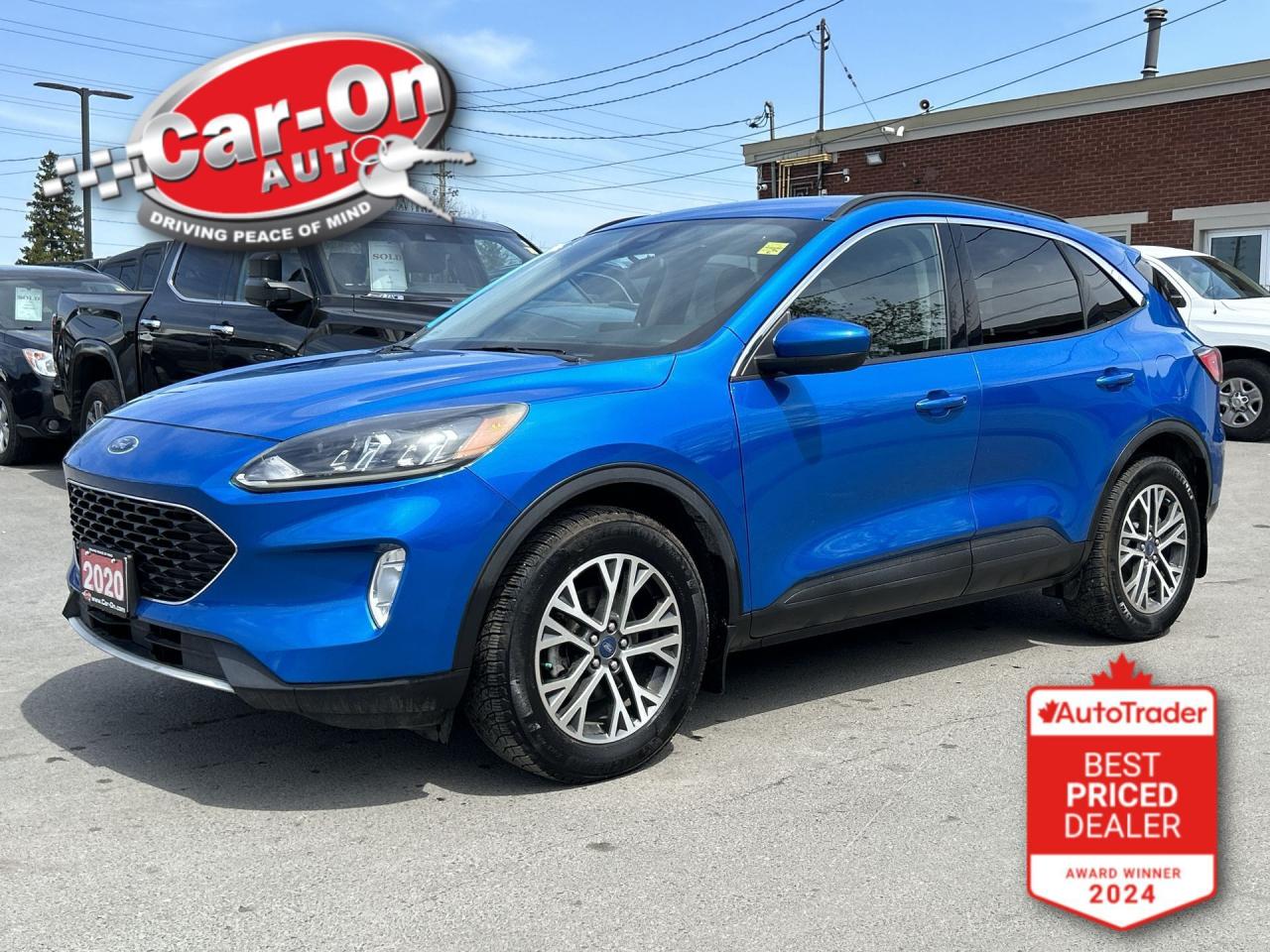 Used 2020 Ford Escape SEL AWD| LOW KMS| LEATHER| HTD SEATS| CARPLAY for sale in Ottawa, ON