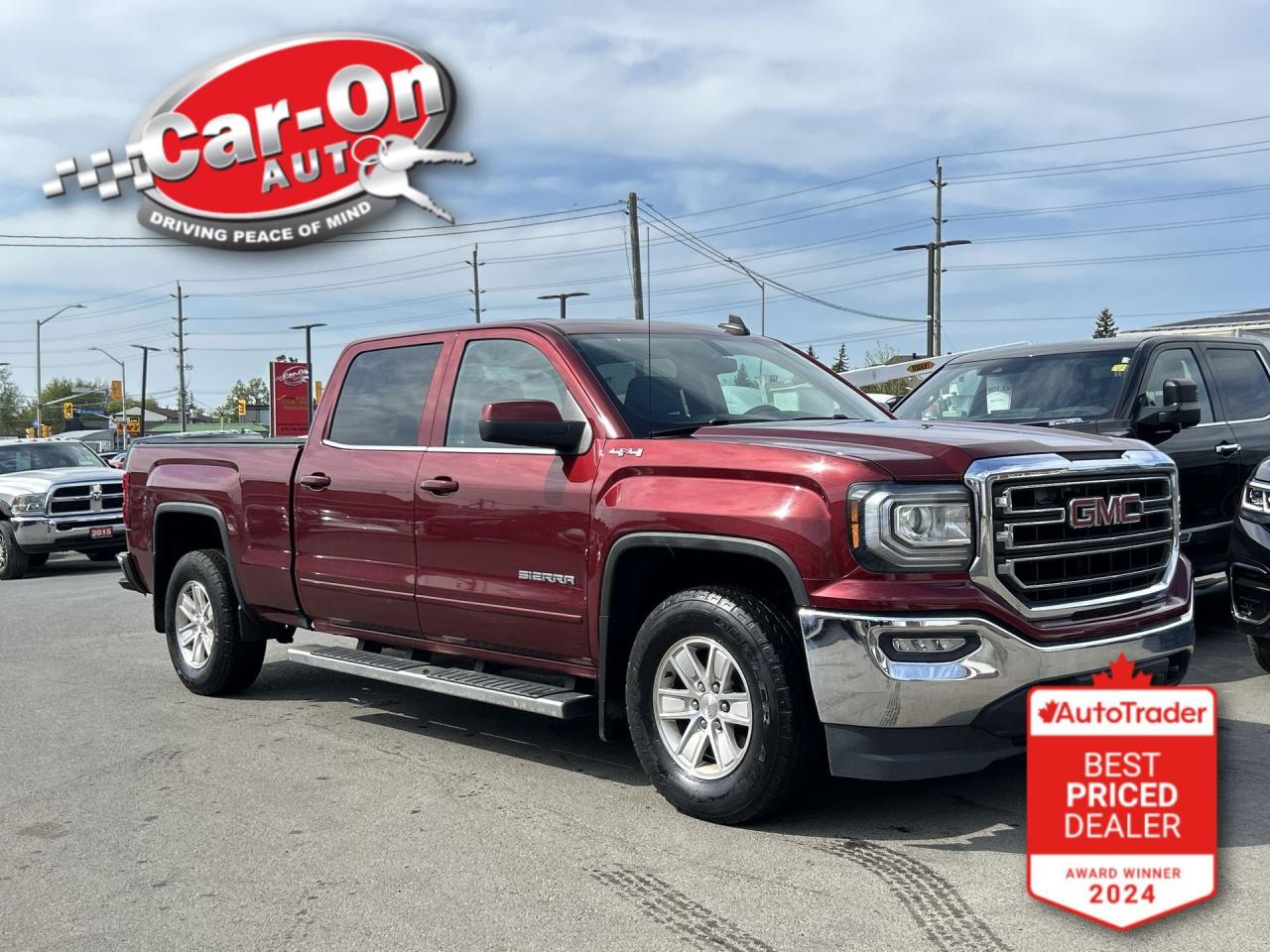 Used 2017 GMC Sierra 1500 SLE 4X4| CREW| ONLY 80,000KMS| TONNEAU| REAR CAM for sale in Ottawa, ON