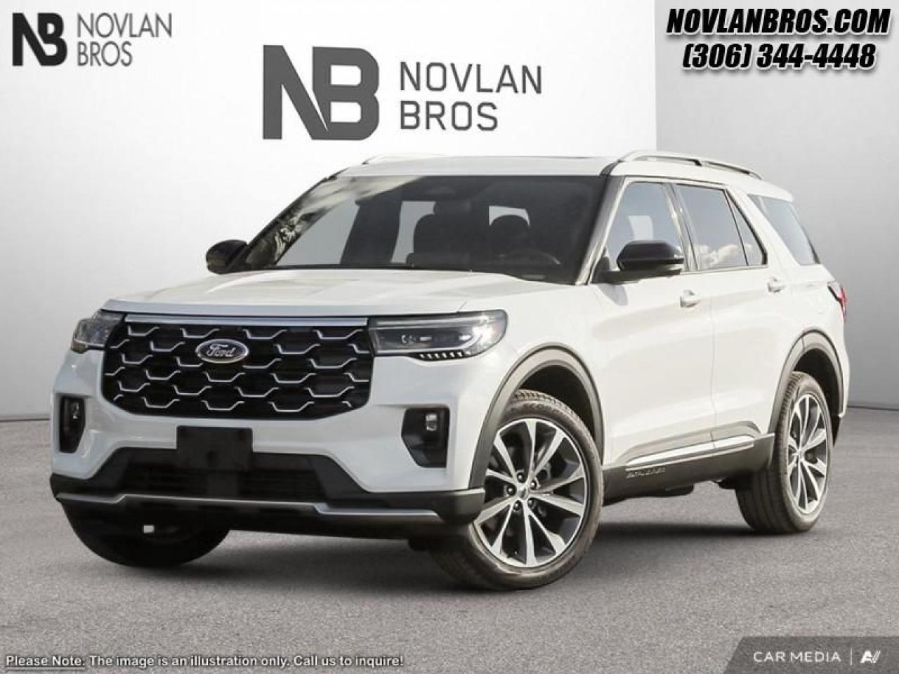 New 2025 Ford Explorer Platinum  - Leather Seats for sale in Paradise Hill, SK