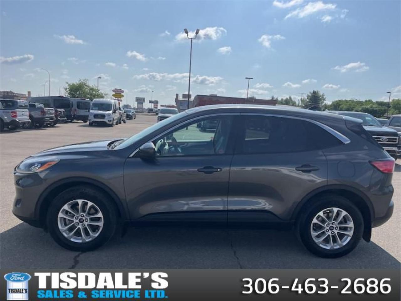 Used 2020 Ford Escape SE  - Heated Seats -  Android Auto for sale in Kindersley, SK