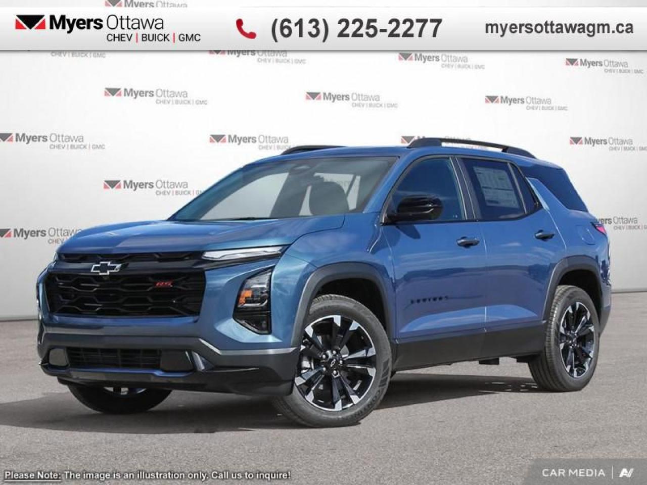New 2025 Chevrolet Equinox RS  - Sunroof for sale in Ottawa, ON