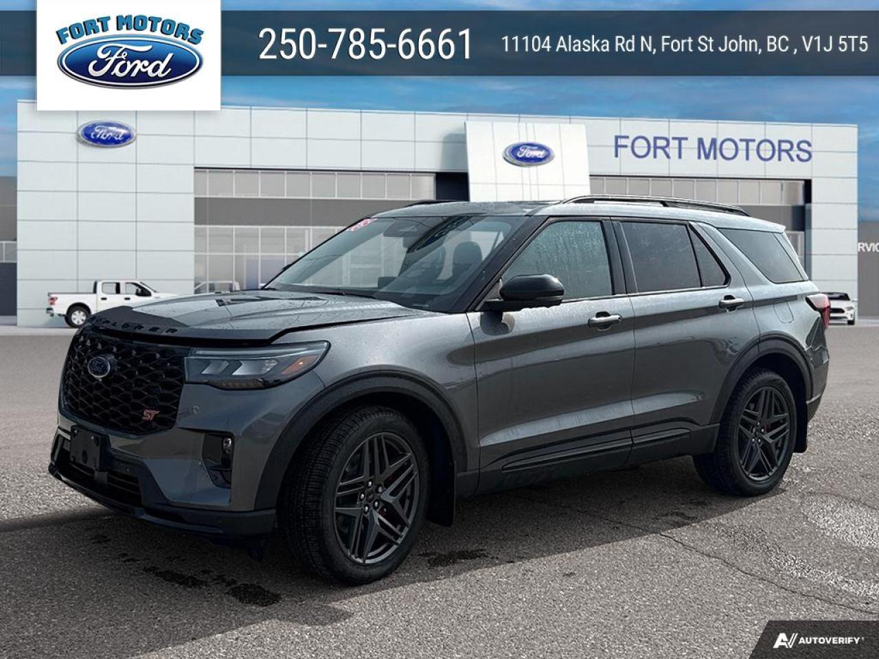 New 2025 Ford Explorer ST for sale in Fort St John, BC