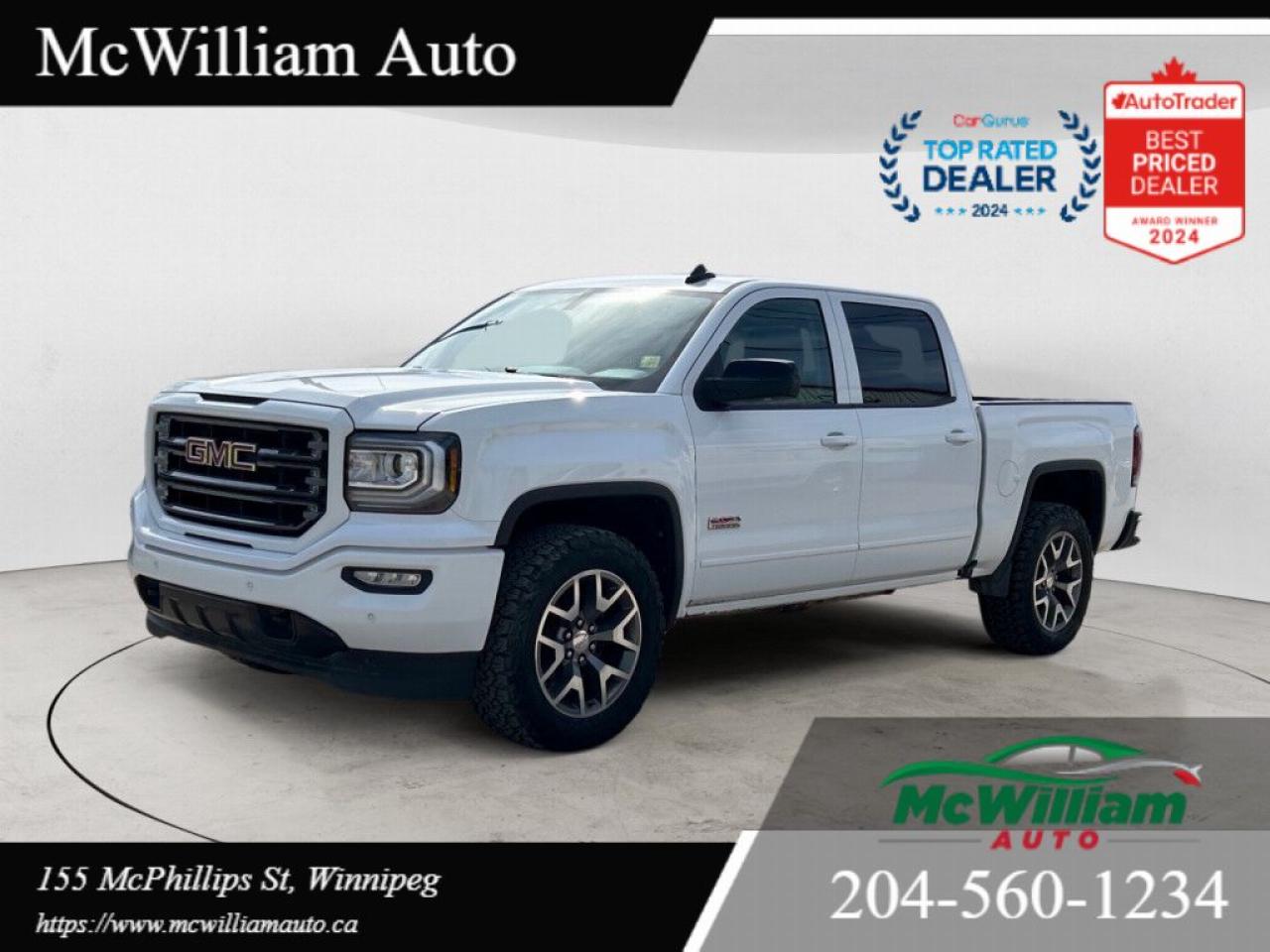 Used 2018 GMC Sierra 1500 SLT Crew Cab |LTHR HTD SEATS|SUN ROOF|REMOTE START| for sale in Winnipeg, MB