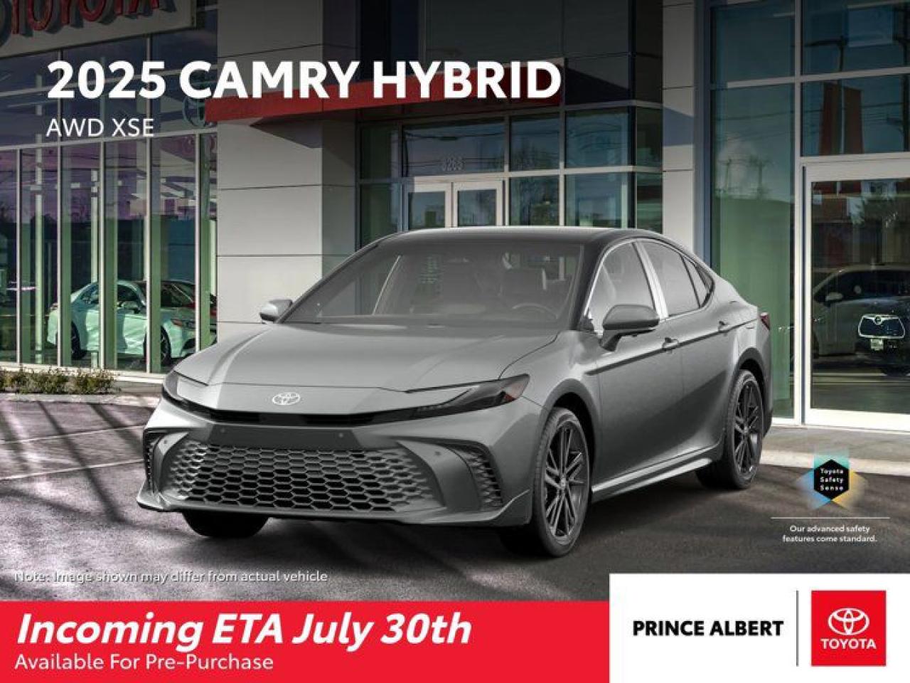 New 2025 Toyota Camry HYBRID XSE AWD for sale in Prince Albert, SK