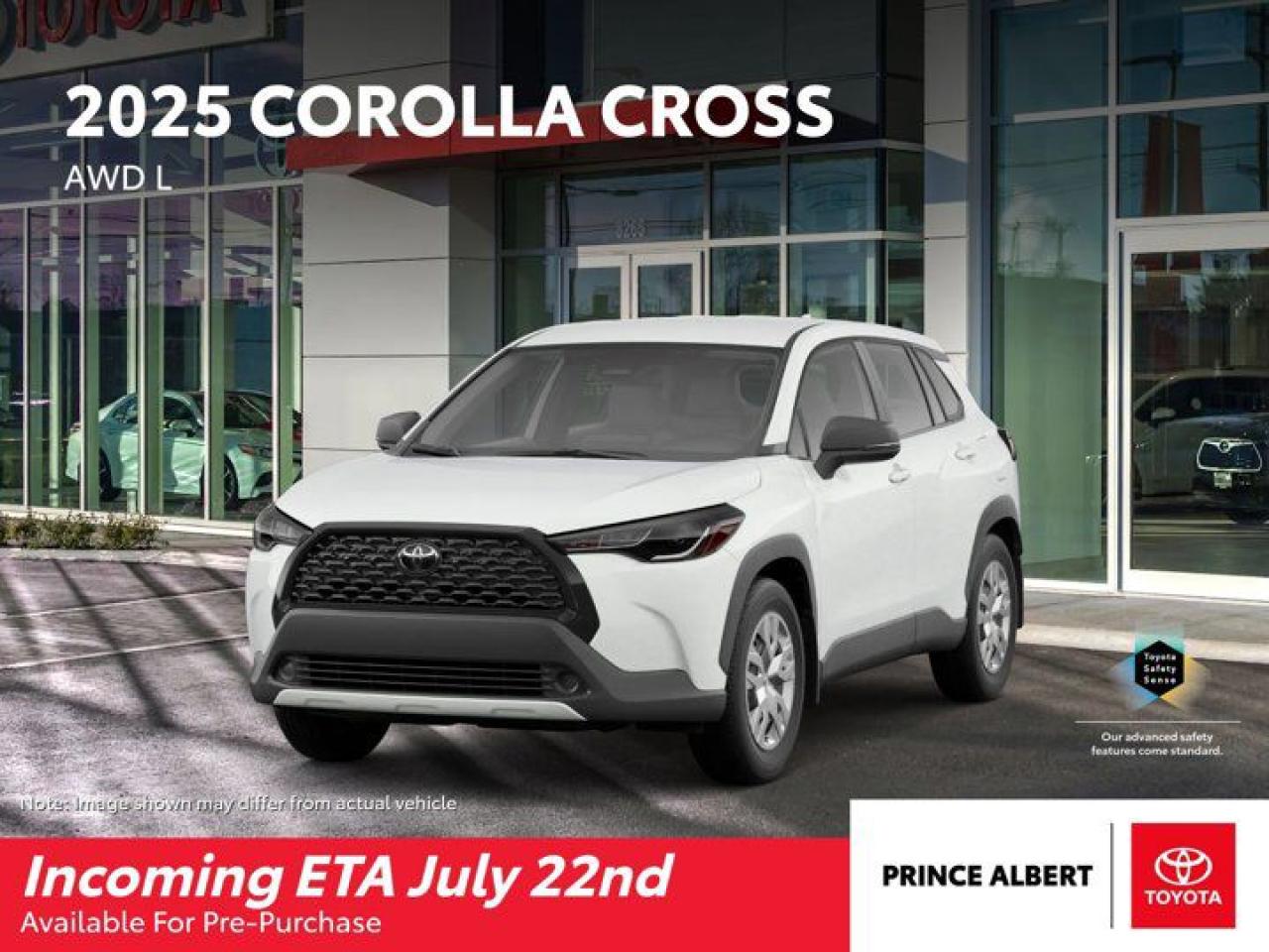 New 2025 Toyota Corolla Cross L for sale in Prince Albert, SK
