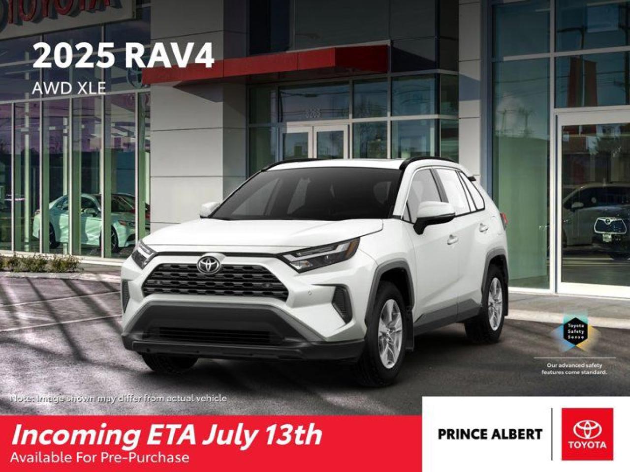 New 2025 Toyota RAV4 XLE AWD for sale in Prince Albert, SK