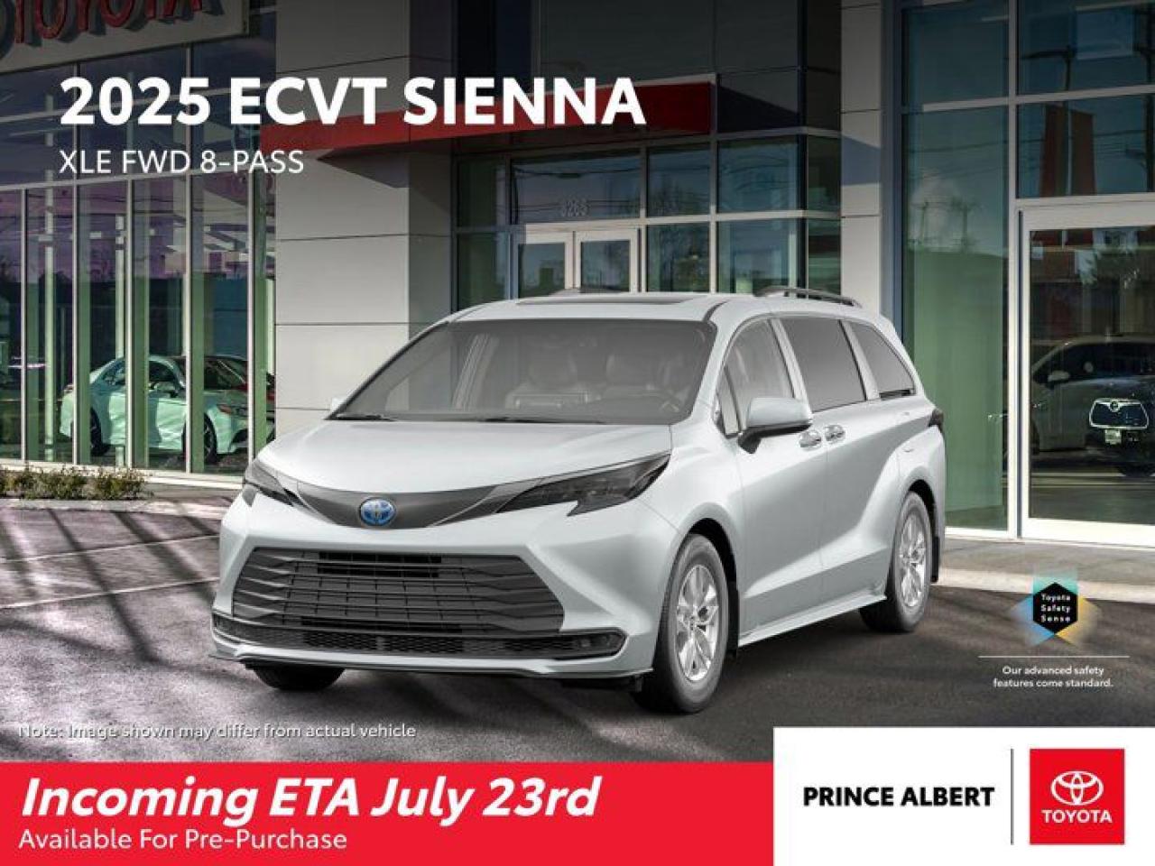 New 2025 Toyota Sienna XLE for sale in Prince Albert, SK