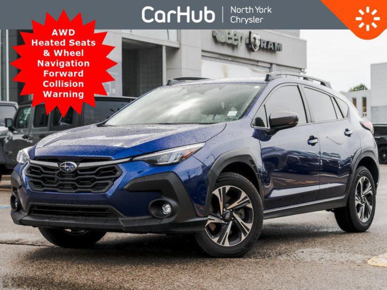 Used 2024 Subaru XV Crosstrek Touring AWD Heated Seats & Wheel Navi Forward Collision Warning for sale in Thornhill, ON
