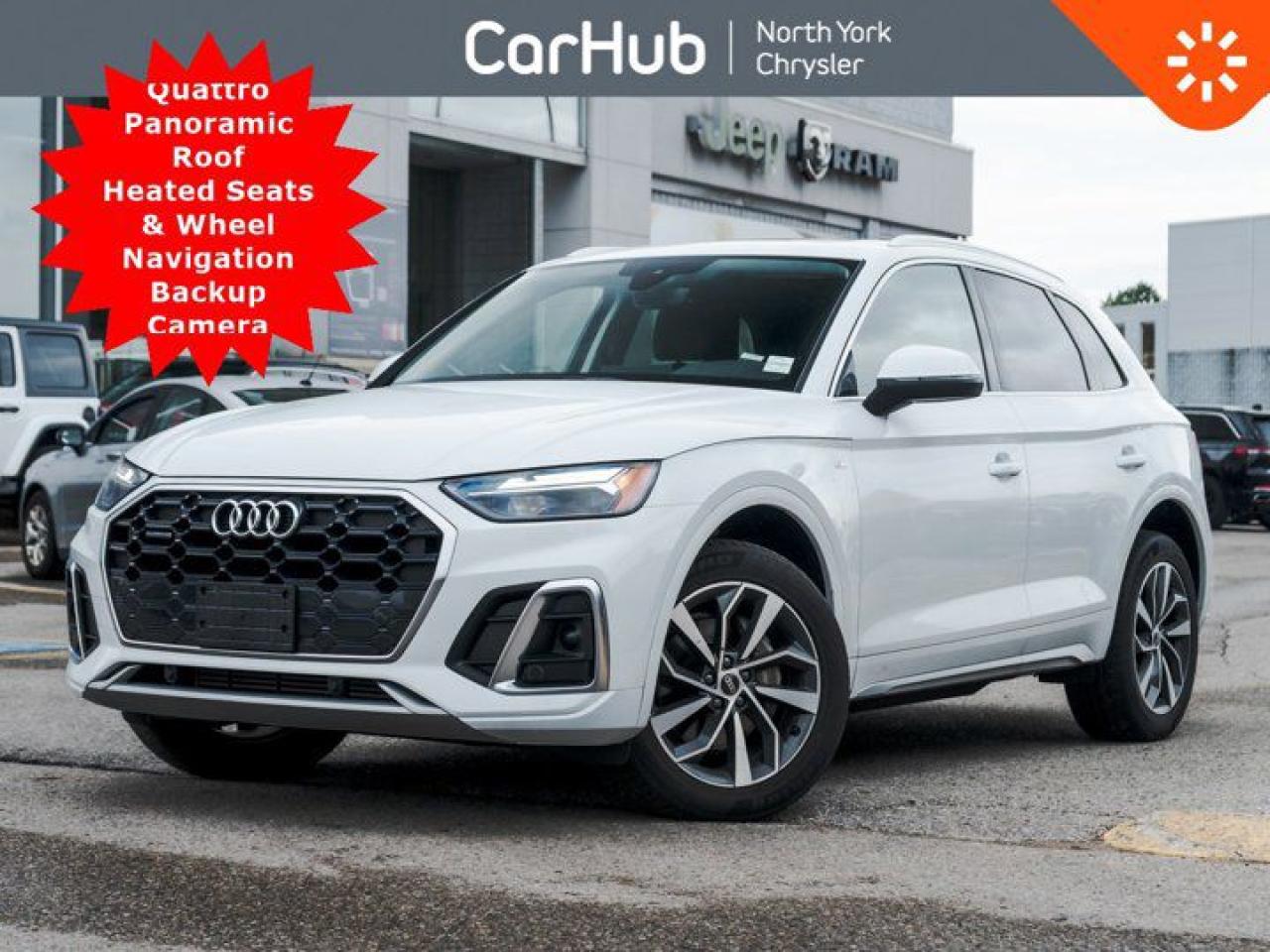 Used 2023 Audi Q5 Progressiv Quattro Panoroof Heated Seats & Wheel Navi Backup Cam Side Assist for sale in Thornhill, ON