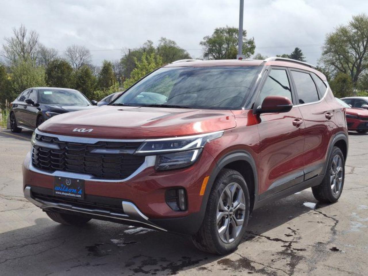 Used 2025 Kia Seltos EX AWD | Leather | Sunroof | Heated Steering + Seats | CarPlay + Android | Rear Camera | and more! for sale in Guelph, ON