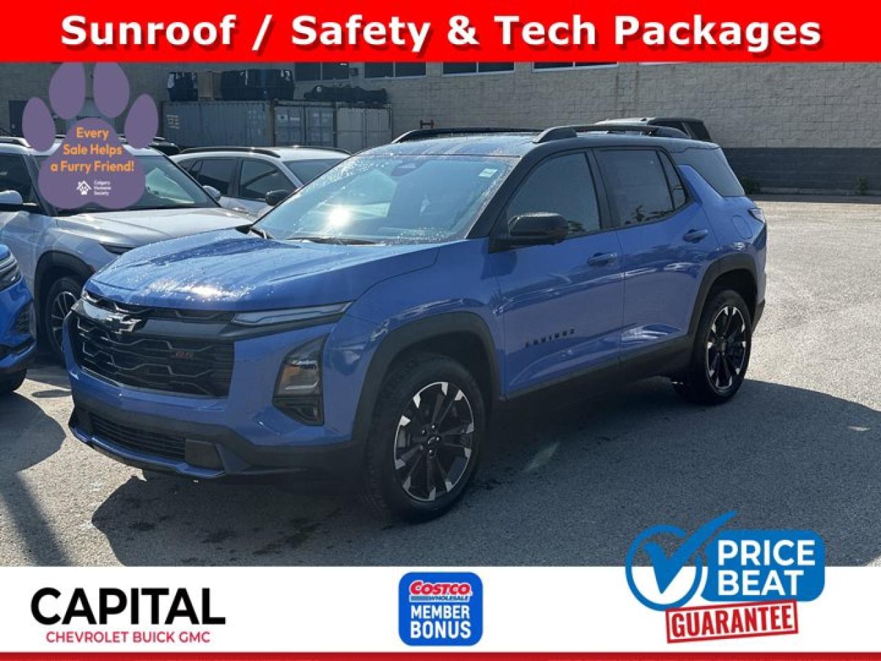 New 2026 Chevrolet Equinox AWD RS for sale in Calgary, AB