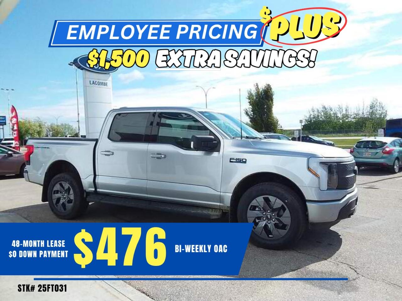 New 2025 Ford F-150 Lightning Flash for sale in Lacombe, AB