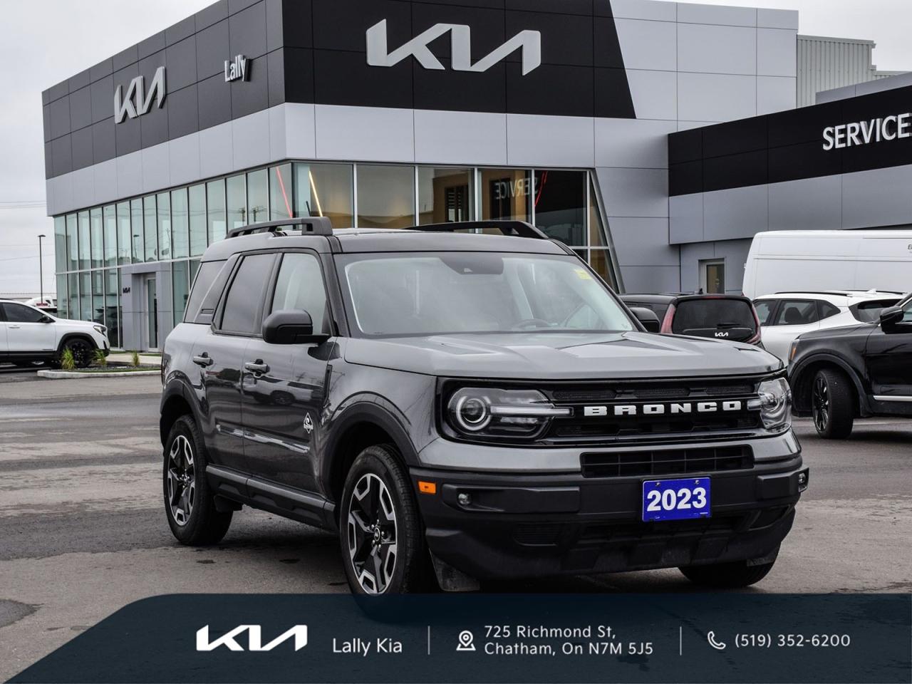 Used 2023 Ford Bronco Sport Outer Banks New Arrival | Low KMs | Clean CarFax | Leather | Roof for sale in Chatham, ON