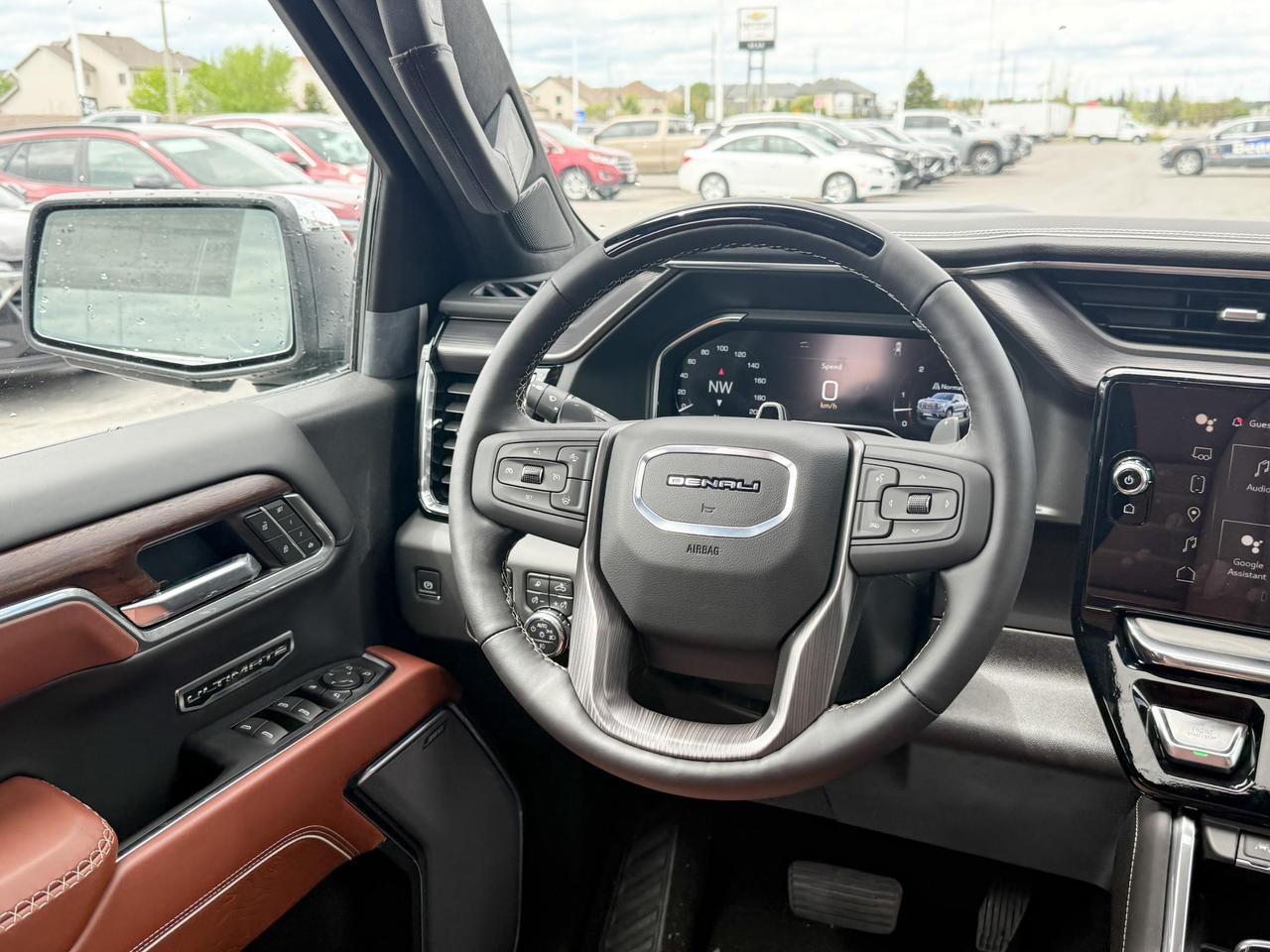 2025 GMC Sierra 1500 Denali Ultimate 6.2L V8 WITH REMOTE START/ENTRY, HEATED SEATS, HEATED STEERING WHEEL, VENTILATED/MASSAGE SEATS, SUNROOF, HD SURROUND VISION Photo