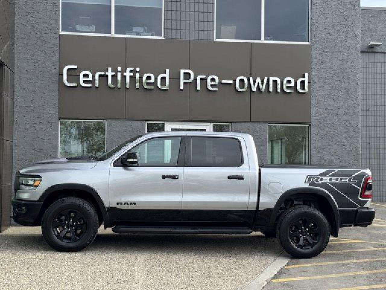 Used 2022 RAM 1500 REBEL w/ 4X4 / LEATHER / ALPINE SOUND for sale in Calgary, AB