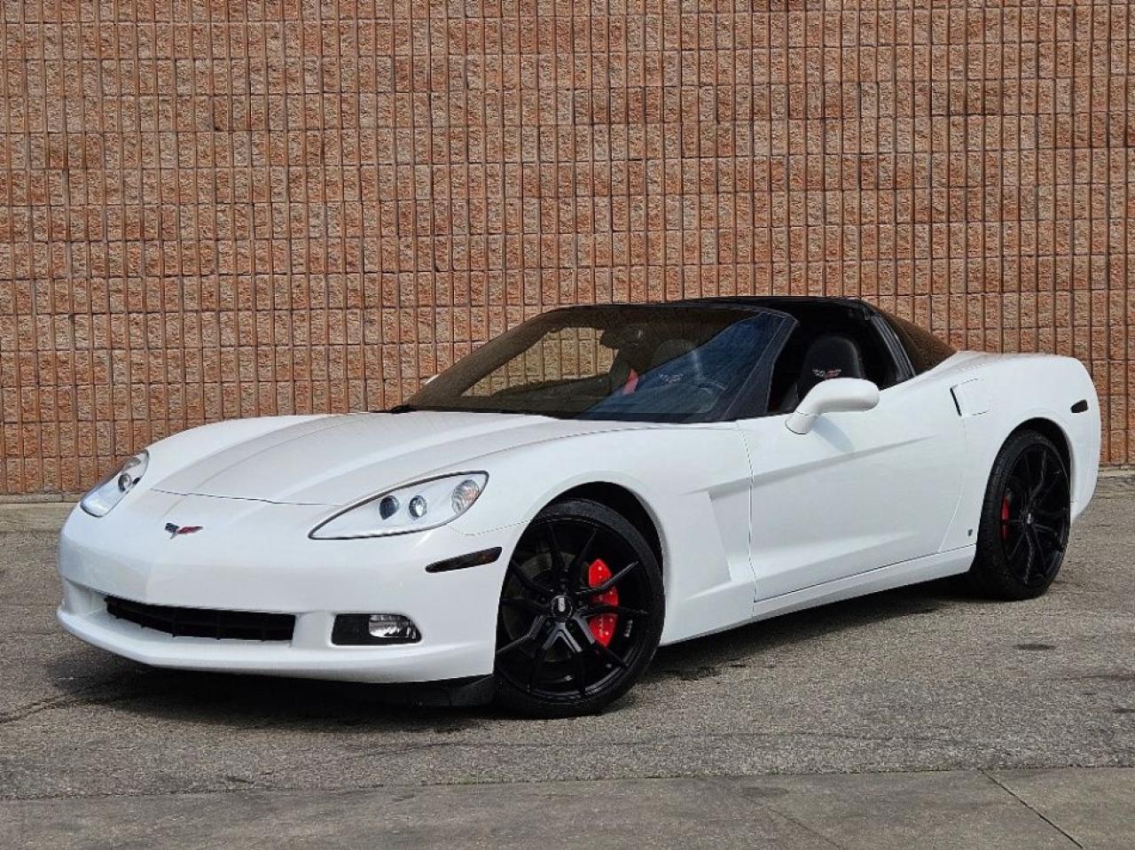 Used 2008 Chevrolet Corvette COUPE-GLASS TARGA-RED INTERIOR-LS3 V8-AUTOMATIC for sale in Toronto, ON
