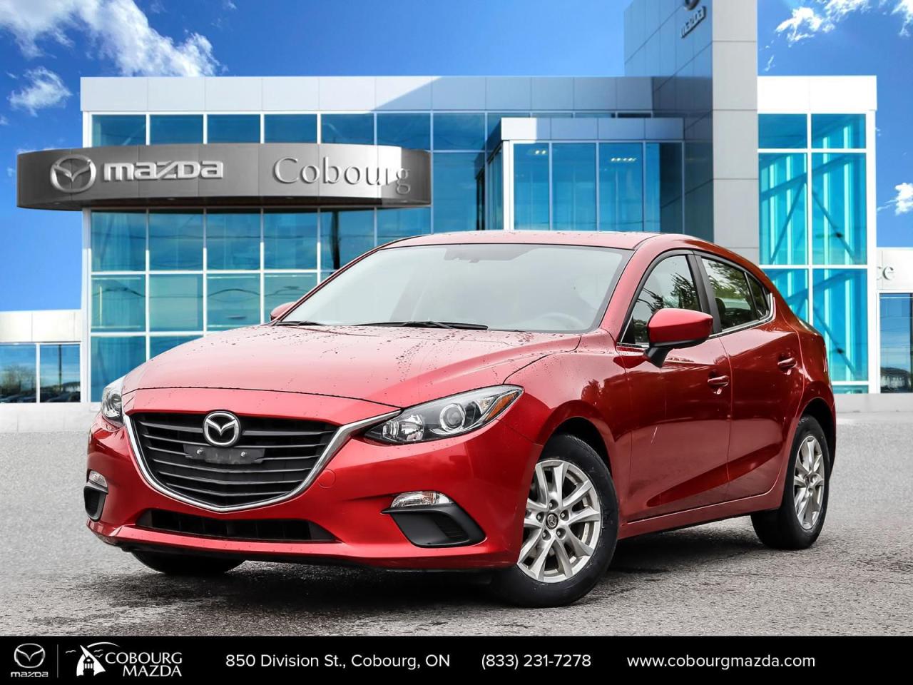 Used 2016 Mazda MAZDA3 SPORT GS WITH MOONROOF 5-Door for sale in Cobourg, ON