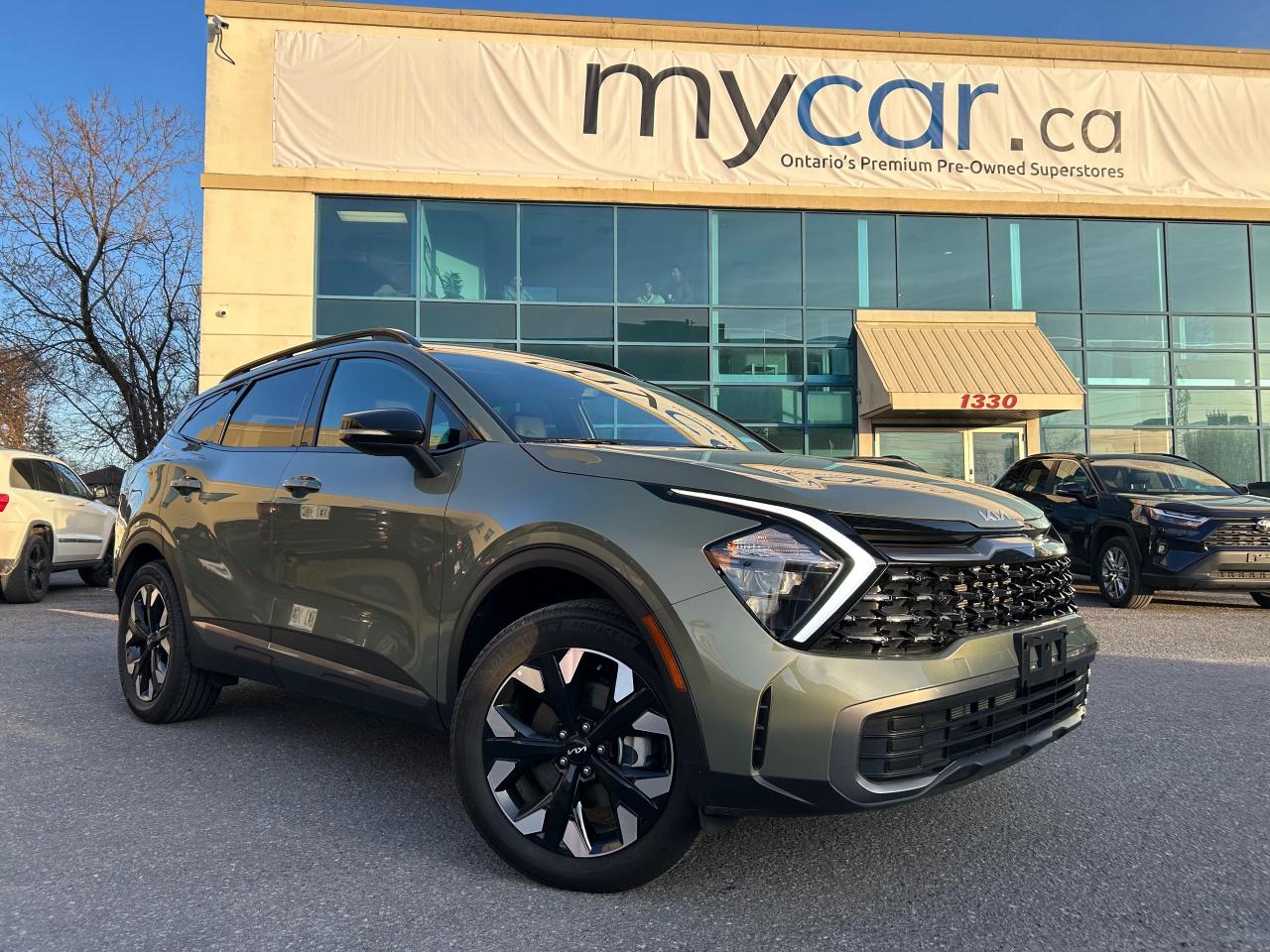 Used 2023 Kia Sportage X-Line 2.5L X-LINE AWD!!!!   HEATED SETAS. LEATHER. BACKUP CAM. BLUETOOTH. A/C. CRUISE. PWR GROUP. PERFECT FOR YOU!!! for sale in Kingston, ON