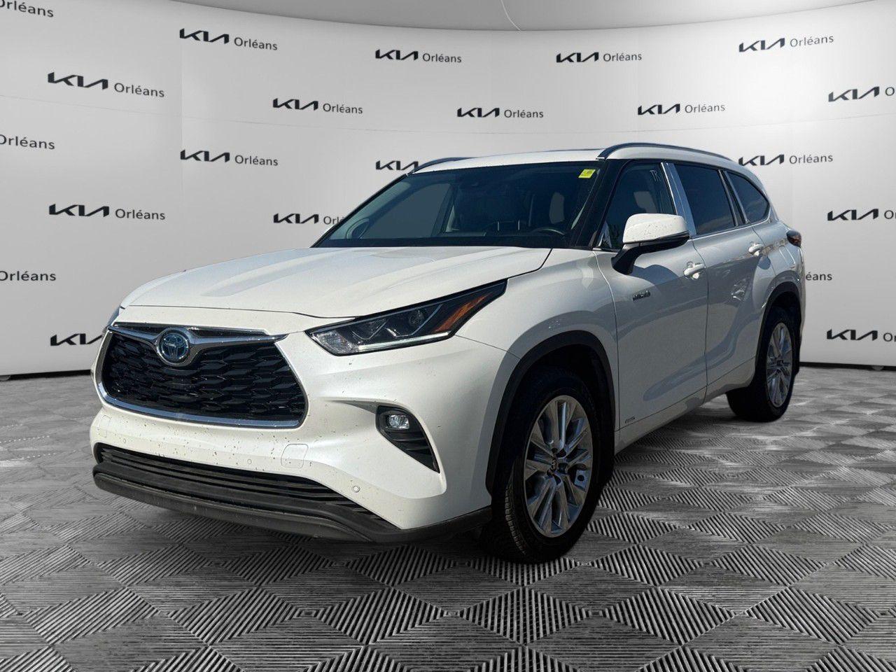 Used 2021 Toyota Highlander HYBRID Limited AWD for sale in Orleans, ON