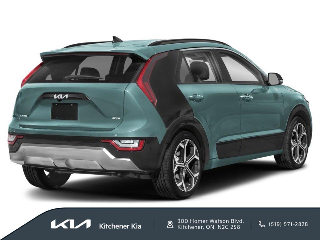 2025 Kia NIRO SX w/Cityscape Green & Black Exterior HERE, IN STOCK, FOR SALE Photo